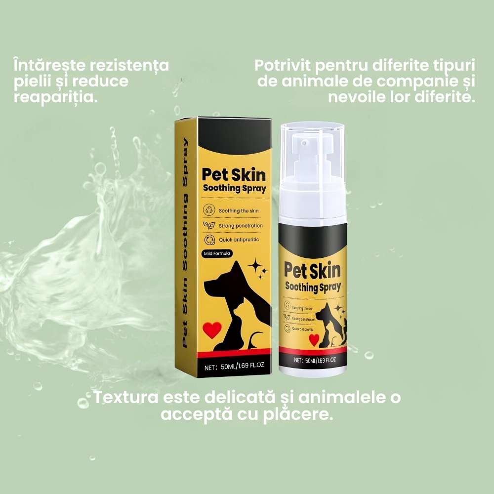 Veluna Spray pentru pielea câinilor aprobat de veterinar