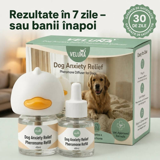 Veluna Difuzor cu Feromoni pentru Câini