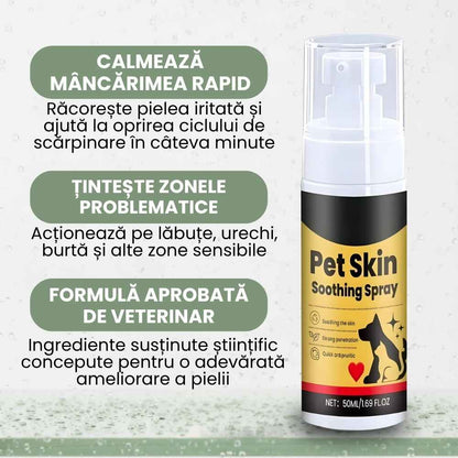 Veluna Spray pentru pielea câinilor aprobat de veterinar
