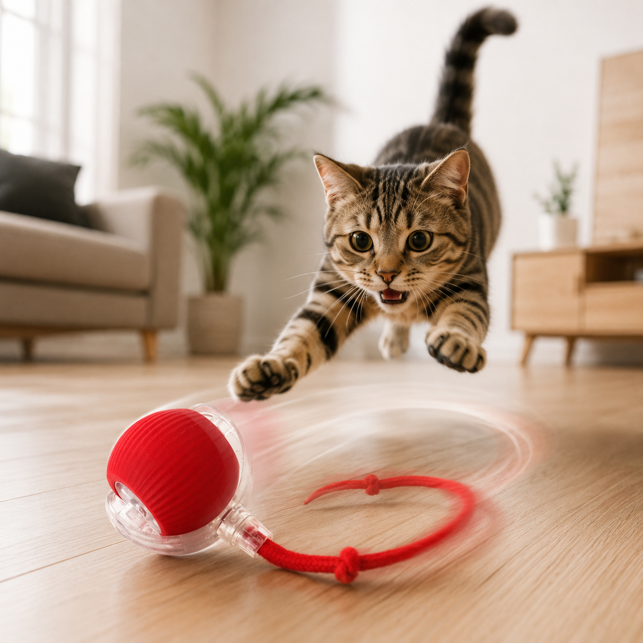 Smart ball pentru pisici