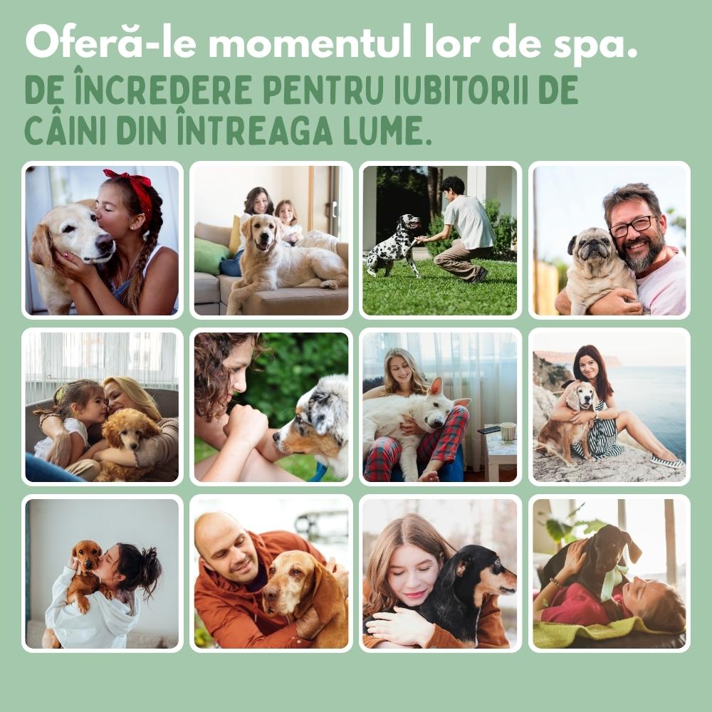 Veluna Steam Brush pentru Câini
