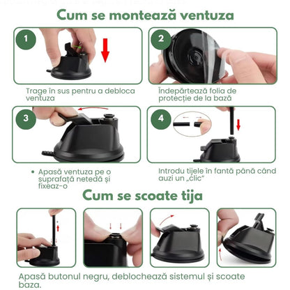 Jucărie interactivă pentru pisici cu pene, suspendată și elastică