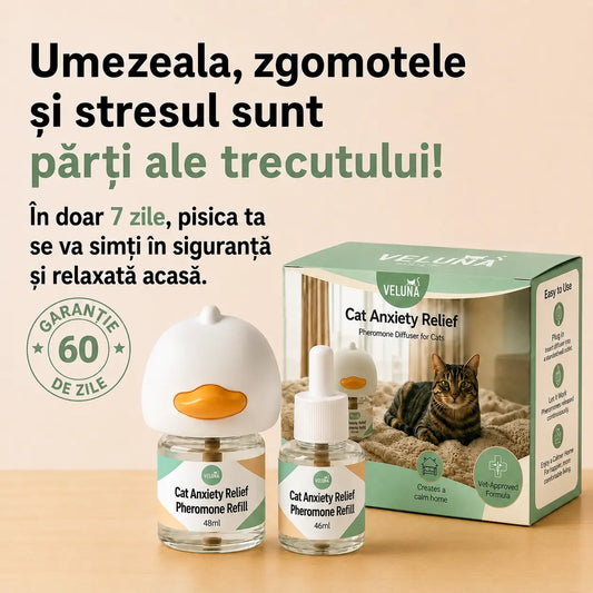 Veluna Difuzor cu Feromoni pentru Pisici